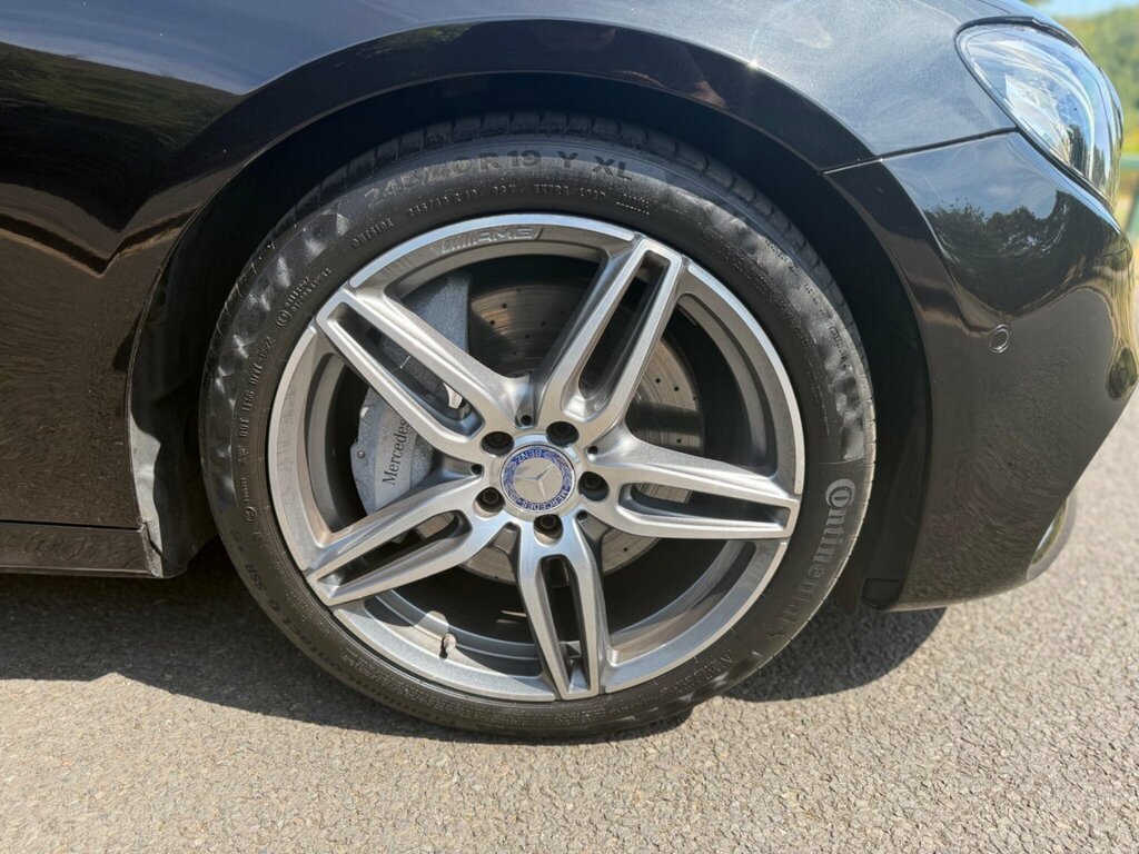 Mercedes-Benz E Class E 350 D Amg Line Premium 4-Door Silver #34