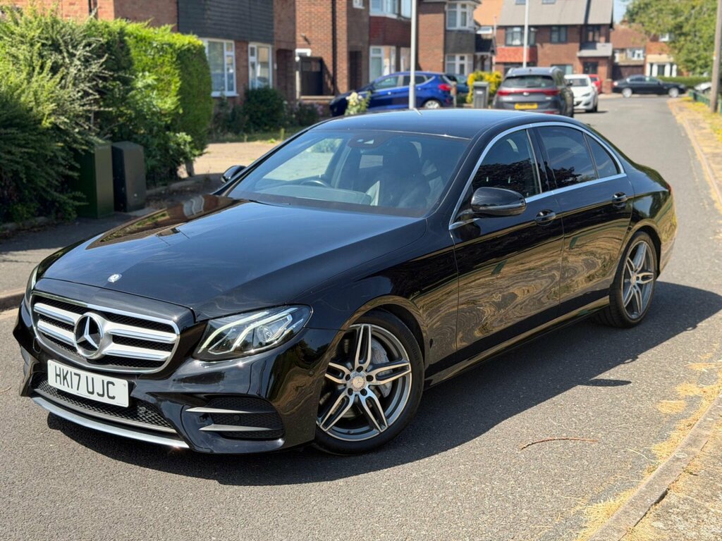 Mercedes-Benz E Class E 350 D Amg Line Premium 4-Door Silver #10