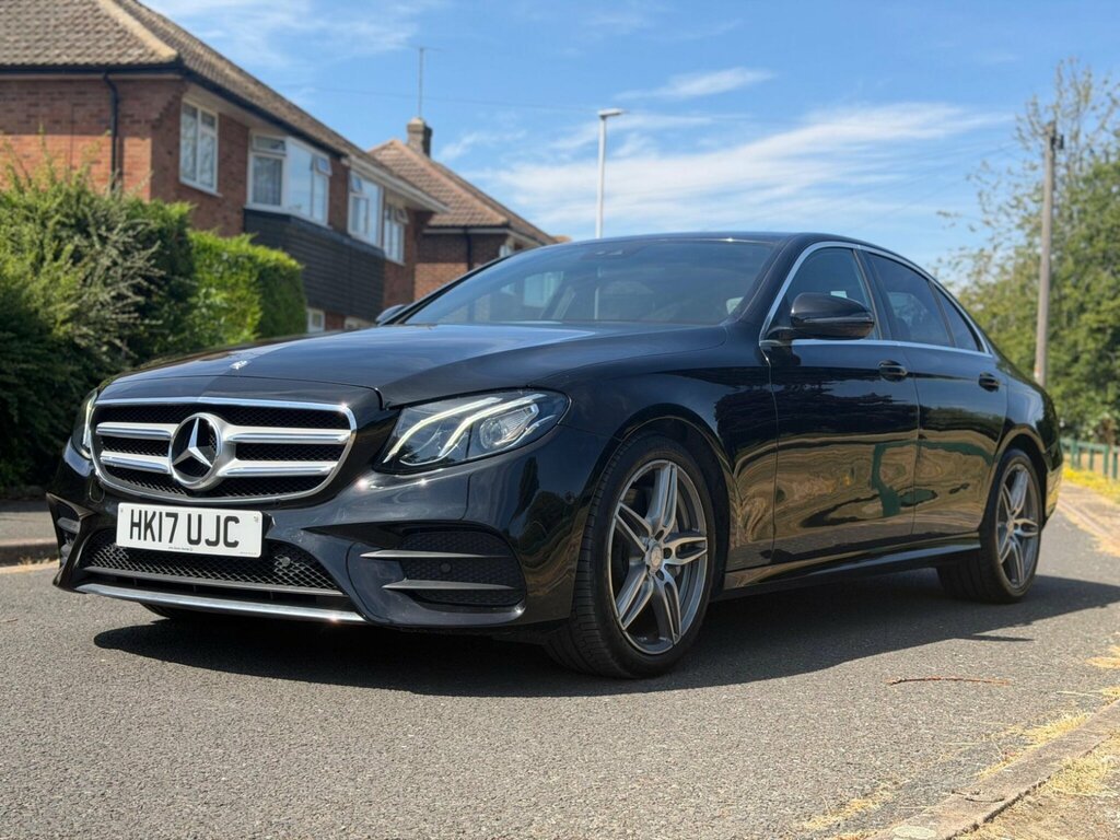Mercedes-Benz E Class E 350 D Amg Line Premium 4-Door Silver #13