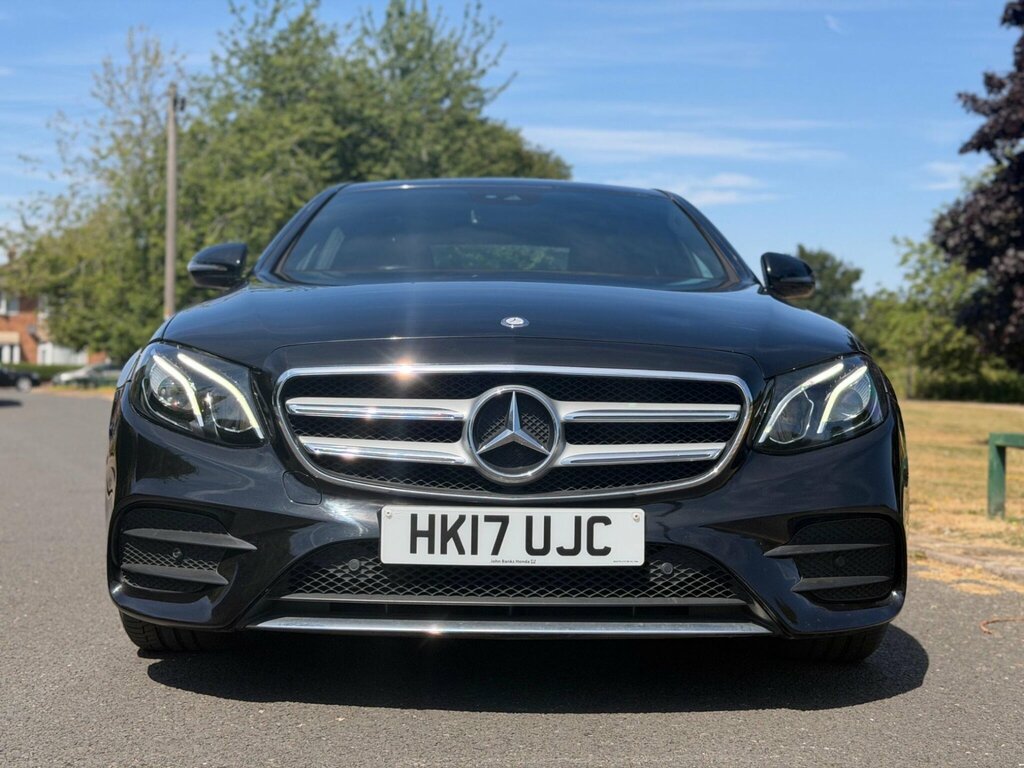 Mercedes-Benz E Class E 350 D Amg Line Premium 4-Door Silver #9