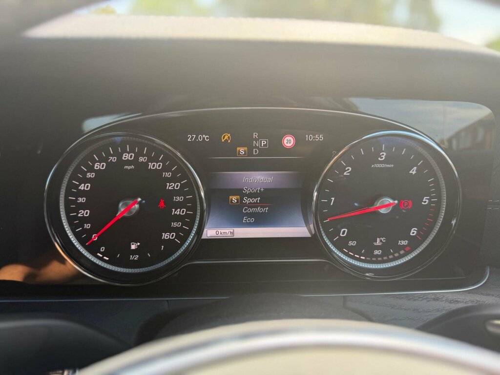 Mercedes-Benz E Class E 350 D Amg Line Premium 4-Door Silver #44