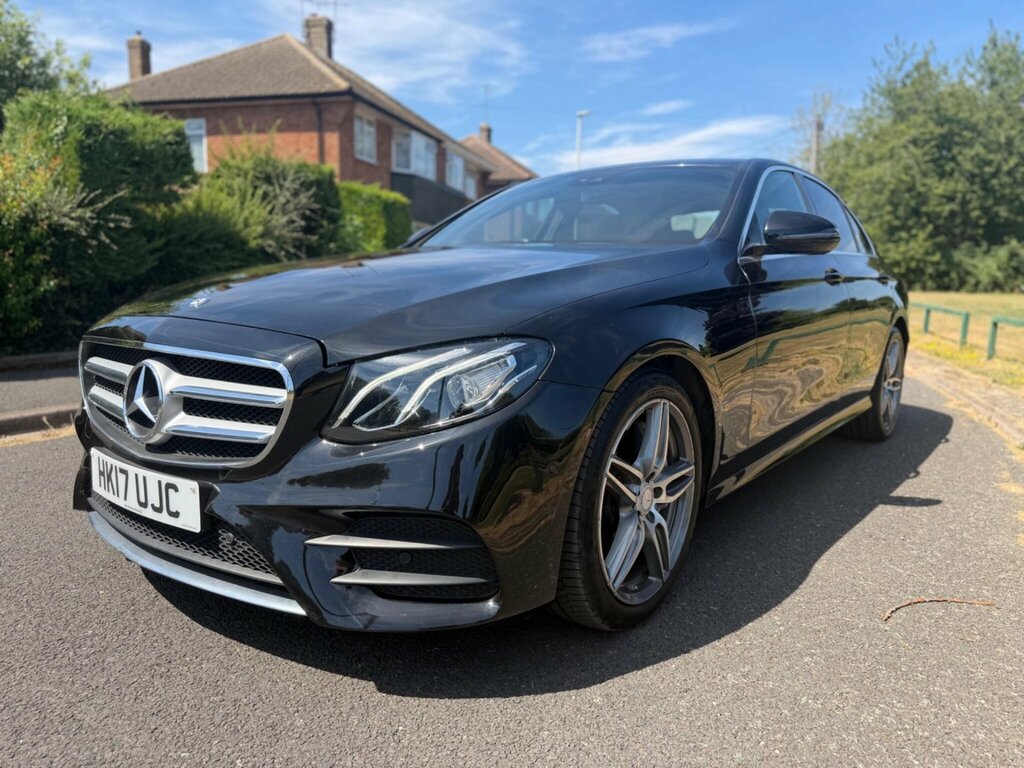 Mercedes-Benz E Class E 350 D Amg Line Premium 4-Door Silver #12