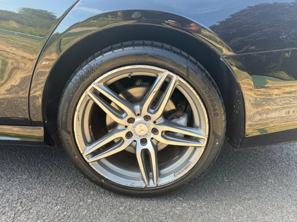 Mercedes-Benz E Class E 350 D Amg Line Premium 4-Door Silver #36