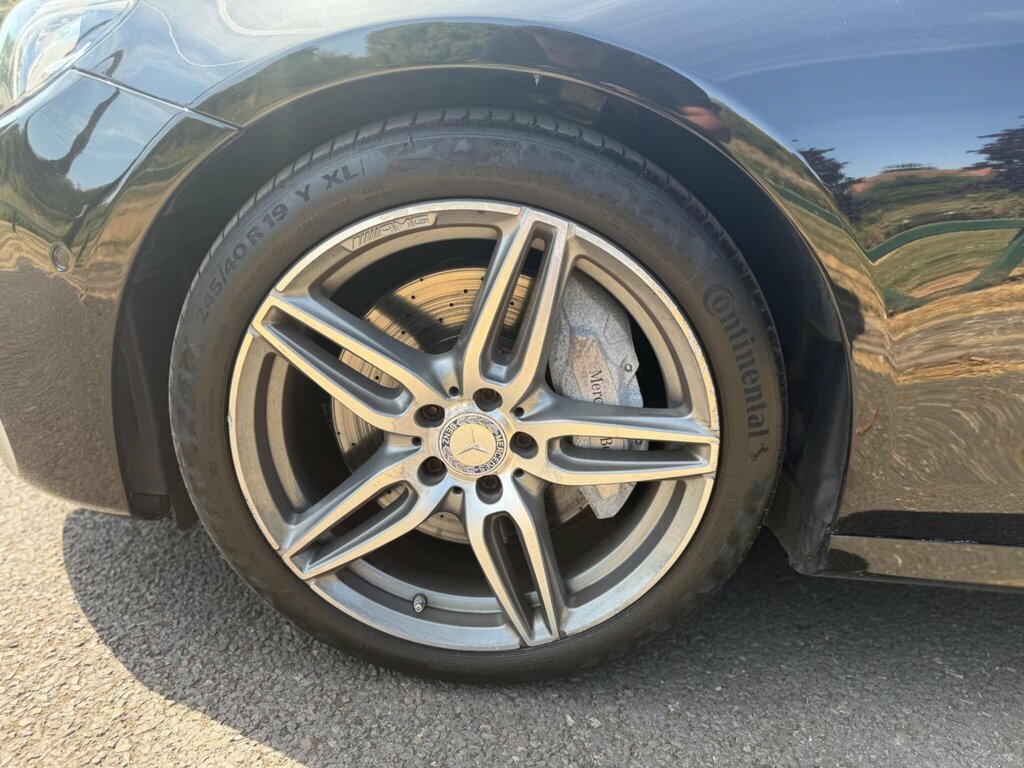 Mercedes-Benz E Class E 350 D Amg Line Premium 4-Door Silver #35