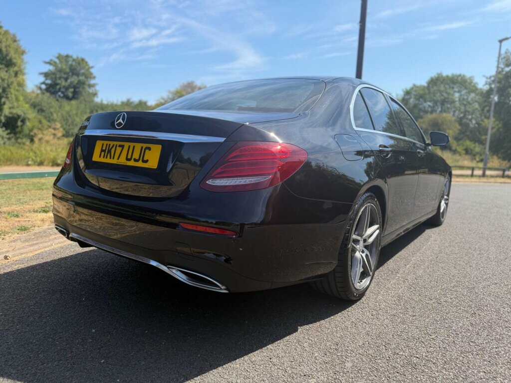 Mercedes-Benz E Class E 350 D Amg Line Premium 4-Door Silver #19