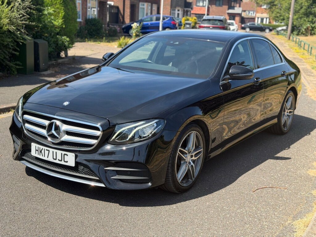Mercedes-Benz E Class E 350 D Amg Line Premium 4-Door Silver #11