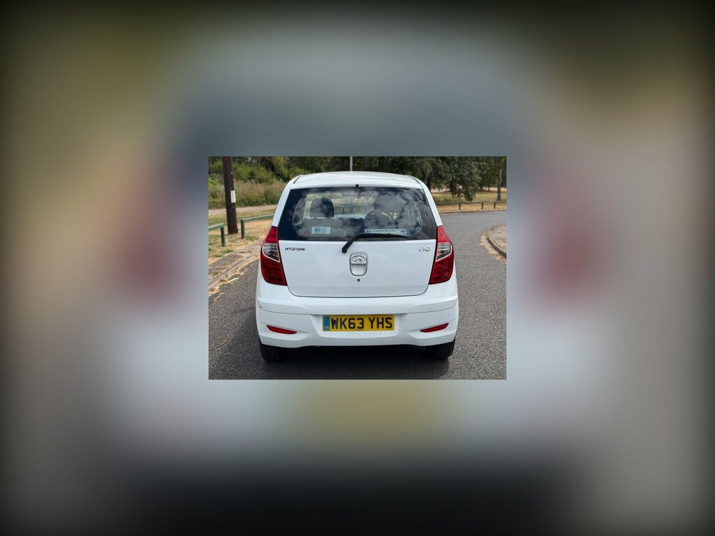 Hyundai I10 Classic White