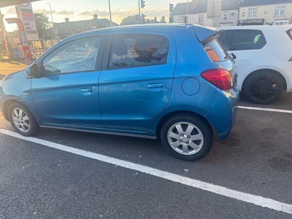 Mitsubishi Mirage 1.2 3 Cvt Euro 5 Ss Blue #5