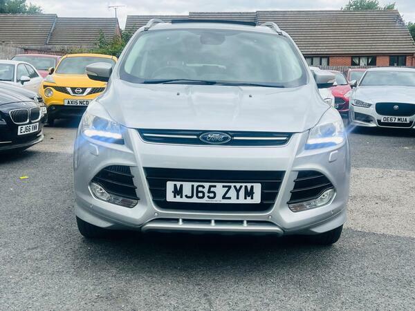 Ford Kuga 2.0 Tdci Titanium X Sport Powershift Awd Euro 6 S MJ65ZYM Silver #2