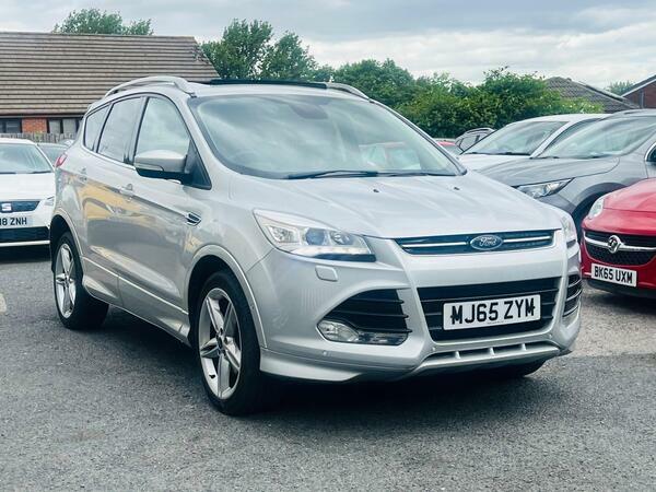 Ford Kuga 2.0 Tdci Titanium X Sport Powershift Awd Euro 6 S MJ65ZYM Silver #5