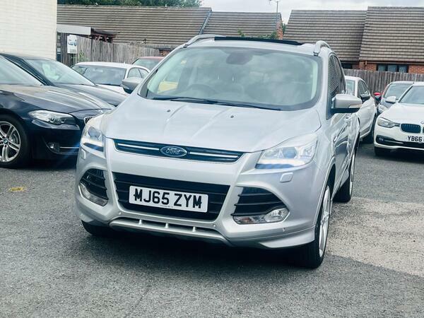 Ford Kuga 2.0 Tdci Titanium X Sport Powershift Awd Euro 6 S MJ65ZYM Silver #4