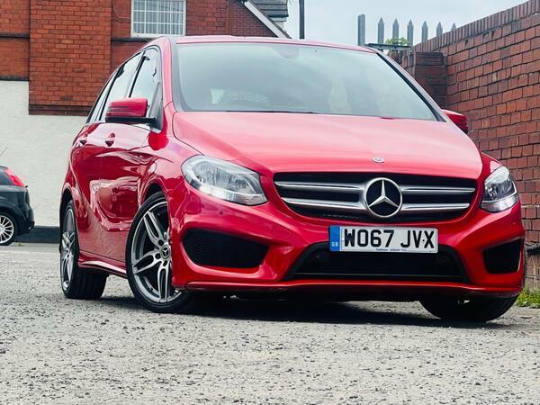 Mercedes-Benz B Class 1.5 B180d Amg Line Executive 7G-dct Euro 6 Ss Red