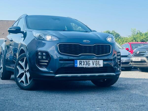 Kia Sportage 2.0 Crdi Gt-line Awd Euro 6 Silver