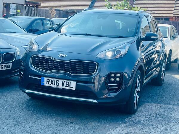 Kia Sportage 2.0 Crdi Gt-line Awd Euro 6 RX16VBL Silver #6