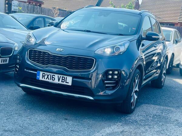 Kia Sportage 2.0 Crdi Gt-line Awd Euro 6 RX16VBL Silver #5
