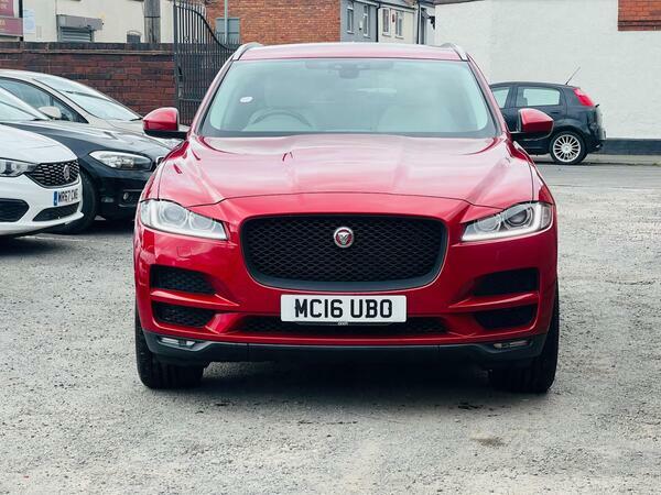 Jaguar F-Pace 2.0 D180 Portfolio Awd Euro 6 Ss Red #5