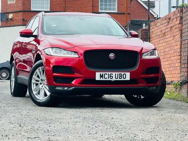 Jaguar F-Pace 2.0 D180 Portfolio Awd Euro 6 Ss Red #4
