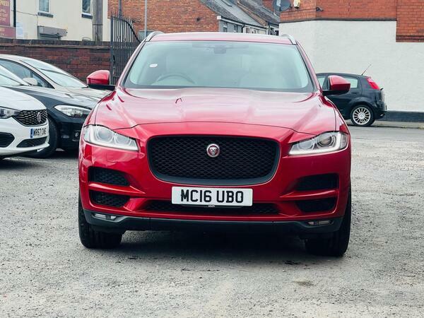 Jaguar F-Pace 2.0 D180 Portfolio Awd Euro 6 Ss Red #2
