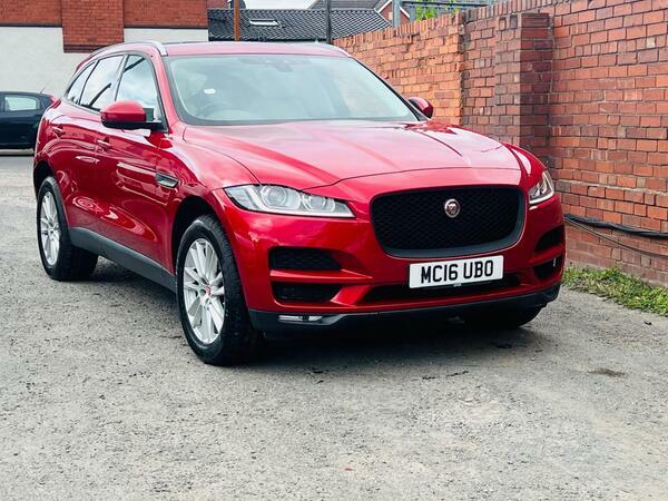 Jaguar F-Pace 2.0 D180 Portfolio Awd Euro 6 Ss Red #6