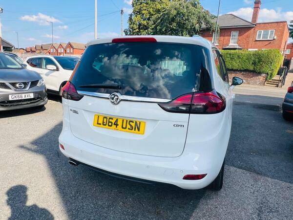 Vauxhall Zafira Tourer Zafira Tourer 1.8 16V Exclusiv Euro 5 Silver #12