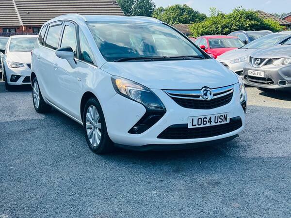 Vauxhall Zafira Tourer 2.0 Cdti Se Euro 5 White #4