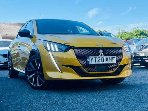 Peugeot 208 1.2 Puretech Gt Line Eat Euro 6 Ss Yellow