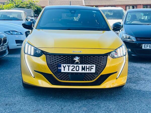 Peugeot 208 1.2 Puretech Gt Line Eat Euro 6 Ss Yellow #2
