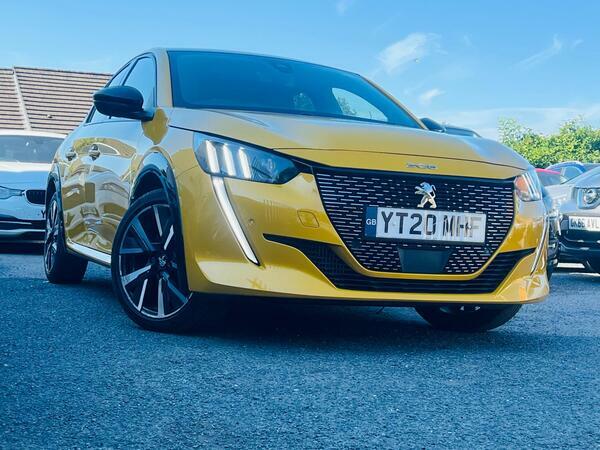 Peugeot 208 1.2 Puretech Gt Line Eat Euro 6 Ss Yellow #4