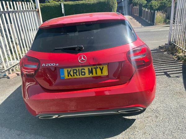 Mercedes-Benz A Class 2.1 A200d Sport Premium 7G-dct Euro 6 Ss Red #6