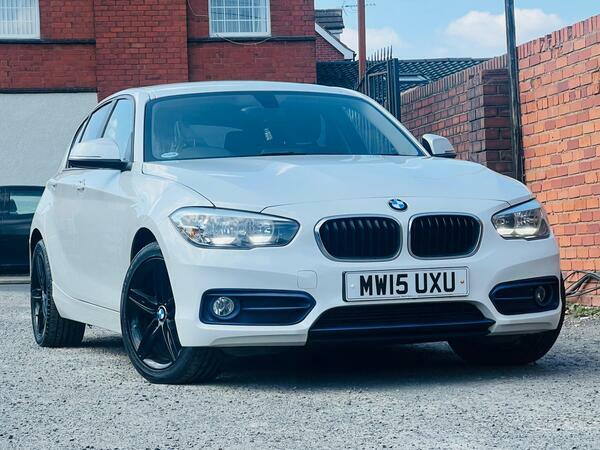 BMW 1 Series 1.5 116D Sport Euro 6 Ss MW15UXU White #4
