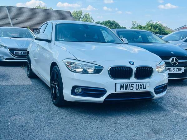 BMW 1 Series 1.5 116D Sport Euro 6 Ss MW15UXU White #5