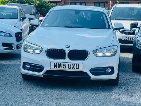 BMW 1 Series 1.5 116D Sport Euro 6 Ss MW15UXU White #2