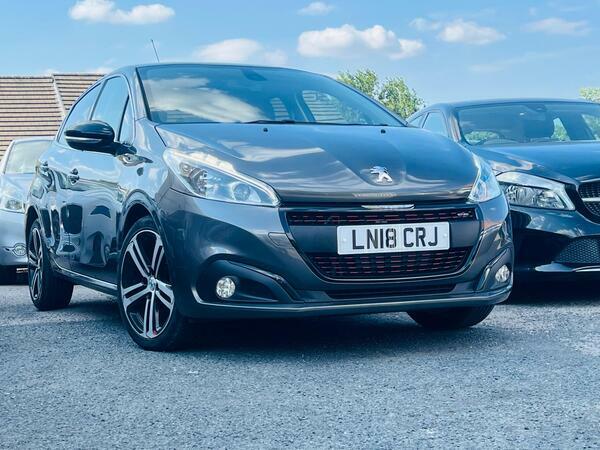 Peugeot 208 1.2 Puretech Gpf Gt Line Euro 6 Ss Grey