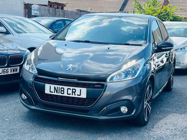 Peugeot 208 1.2 Puretech Gpf Gt Line Euro 6 Ss Grey #2