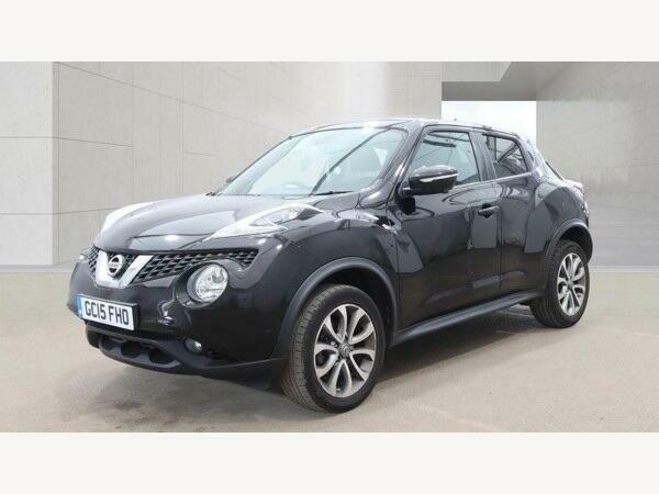 Nissan Juke 1.6 Tekna Xtron Euro 6 Black #6