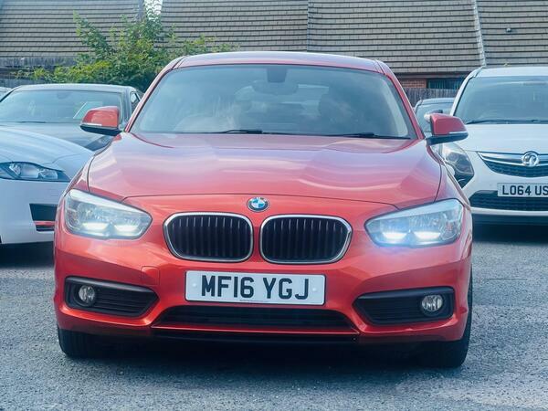 BMW 1 Series 1.5 116D Se Euro 6 Ss MF16YGJ Orange #2