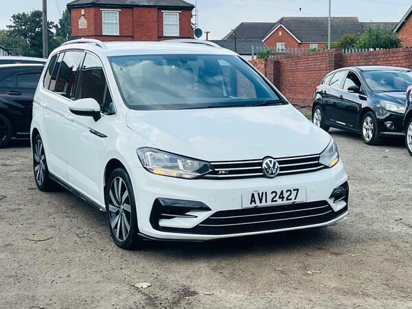 Volkswagen Touran 2.0 Tdi Bluemotion Tech R-line Euro 6 Ss White #5