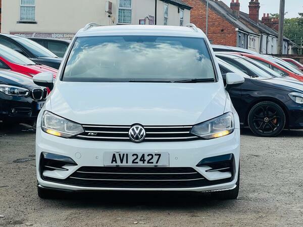 Volkswagen Touran 2.0 Tdi Bluemotion Tech R-line Euro 6 Ss White #3