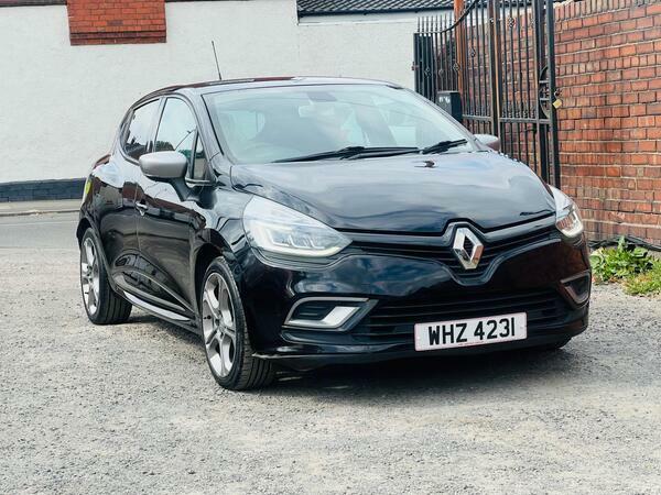 Renault Clio 1.5 Dci Gt Line Edc Euro 6 Ss WHZ4231 Black #3