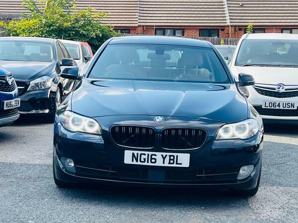 BMW 5 Series 2.0 520D M Sport Euro 6 Ss NG16YBL Black #5