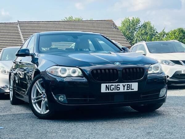 BMW 5 Series 2.0 520D M Sport Euro 6 Ss NG16YBL Black