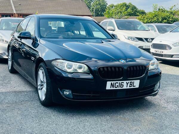 BMW 5 Series 2.0 520D M Sport Euro 6 Ss NG16YBL Black #6