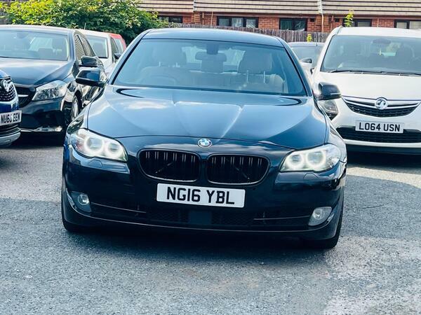 BMW 5 Series 2.0 520D M Sport Euro 6 Ss NG16YBL Black #4