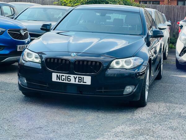 BMW 5 Series 2.0 520D M Sport Euro 6 Ss NG16YBL Black #2