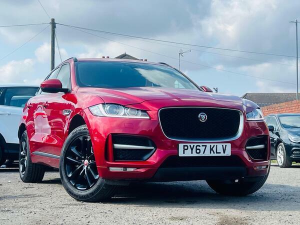 Jaguar F-Pace 2.0 D180 R-sport Awd Euro 6 Ss Red