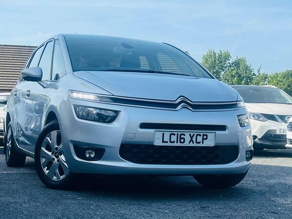 Citroen Grand C4 Picasso 1.6 Bluehdi Vtr Euro 6 Ss Silver
