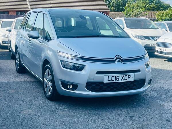 Citroen Grand C4 Picasso 1.6 Bluehdi Vtr Euro 6 Ss Silver #6