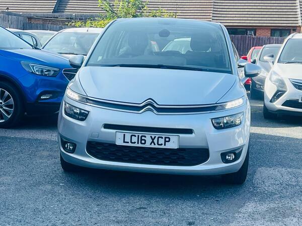 Citroen Grand C4 Picasso 1.6 Bluehdi Vtr Euro 6 Ss Silver #5