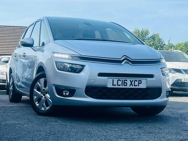 Citroen Grand C4 Picasso 1.6 Bluehdi Vtr Euro 6 Ss Silver #4