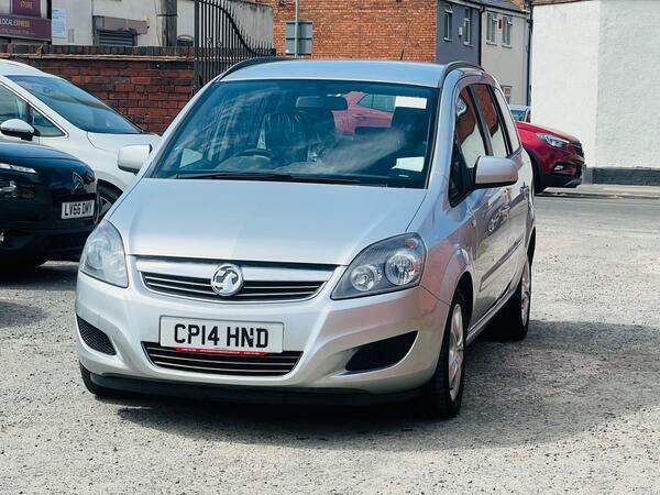 Vauxhall Zafira 1.8 16V Exclusiv Euro 5 Silver #3